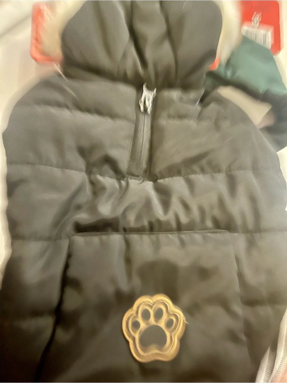 Dog puffer jacket set of two size xs/s